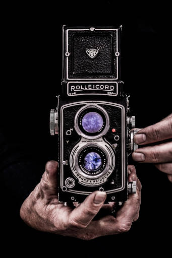 Picture of a vintage camera