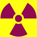 radiation warning symbol